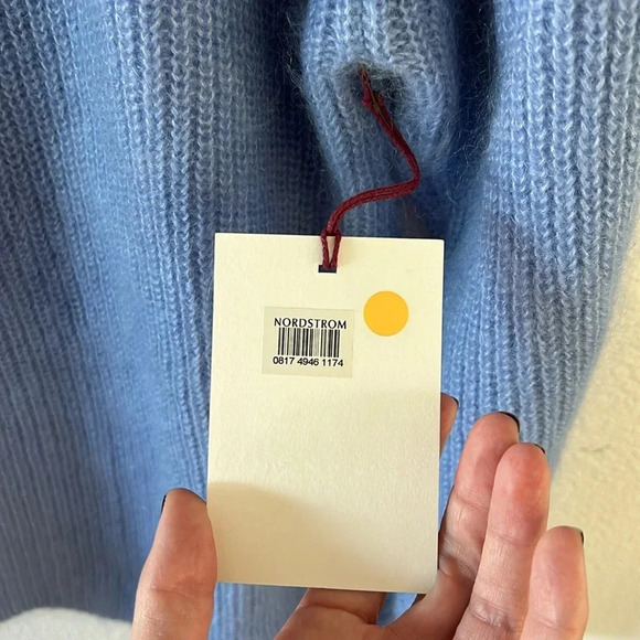 Lewit puff sleeve mohair blend sweater, NWT - Picture 9 of 11